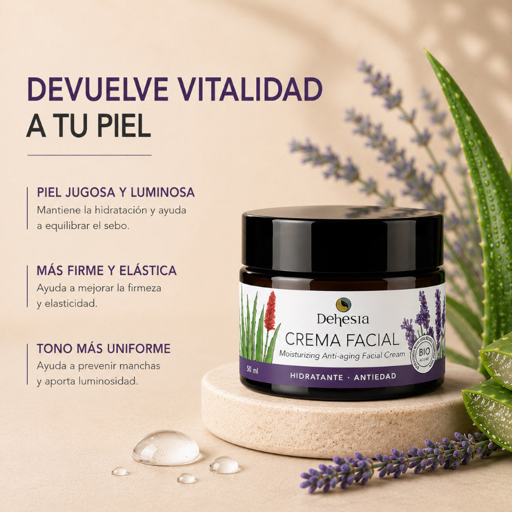 Crema Facial Hidratante Antiedad Bio | Piel Normal-mixta 50ml_1