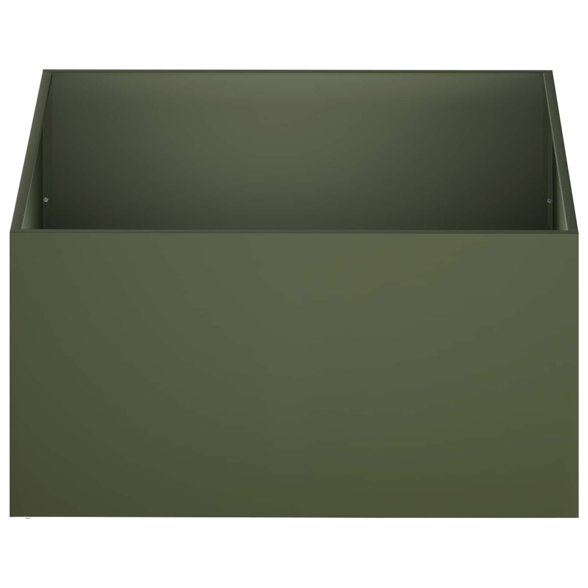 Macetero De Jardín 2 Uds. Verde Oliva 60 X 60 X 40 Cm_3