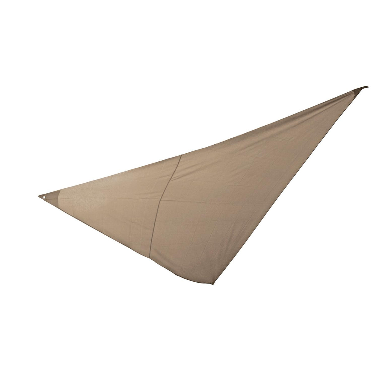 Toldo vela de sombreo triangular 5x5x5m Kb8 Gris oscuro Gris Oscuro
