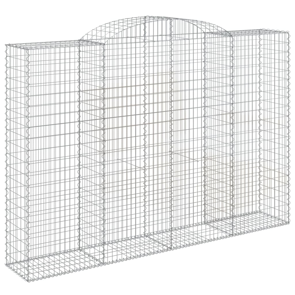 Cestas De Gaviones 8 Uds Forma De Arco Hierro 300x50x200/220 Cm_2
