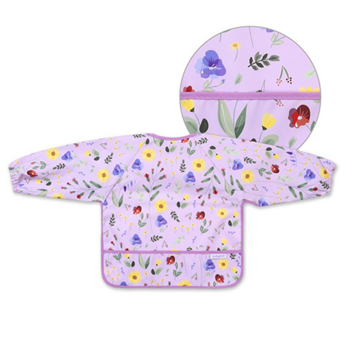 Babero Baby Con Mangas 6m-2a Garden_0