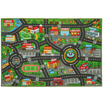 Alfombra Infantil Aiyaplay Poliéster Multicolor 200x150x0.5 Cm_0
