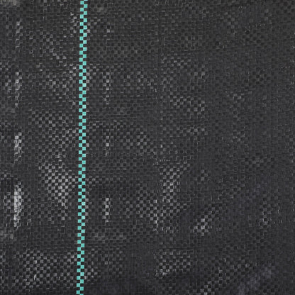 Malla Antimaleza 60 G/m² Para Control Malas Outsunny 10000x100cm Negro_3