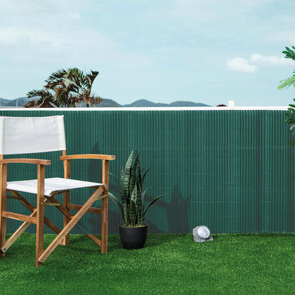 Pack Instalación Cañizo Pvc Lite 6 Metros Verde 1x3 M_2