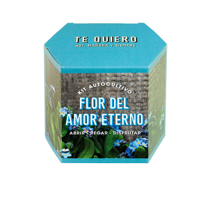 Kit de Cultivo Flor del Amor Eterno Cultiva un Símbolo de Amor Verdadero - Resetea_0
