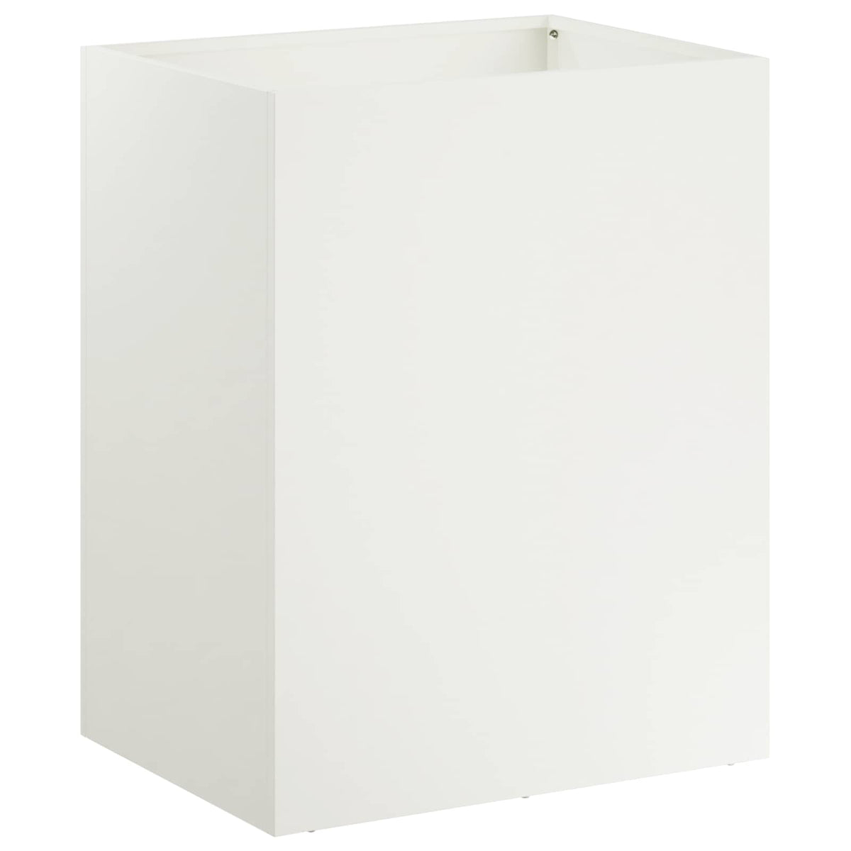 Macetero De Jardín 2 Uds. Blanco 40 X 30 X 50 Cm_2