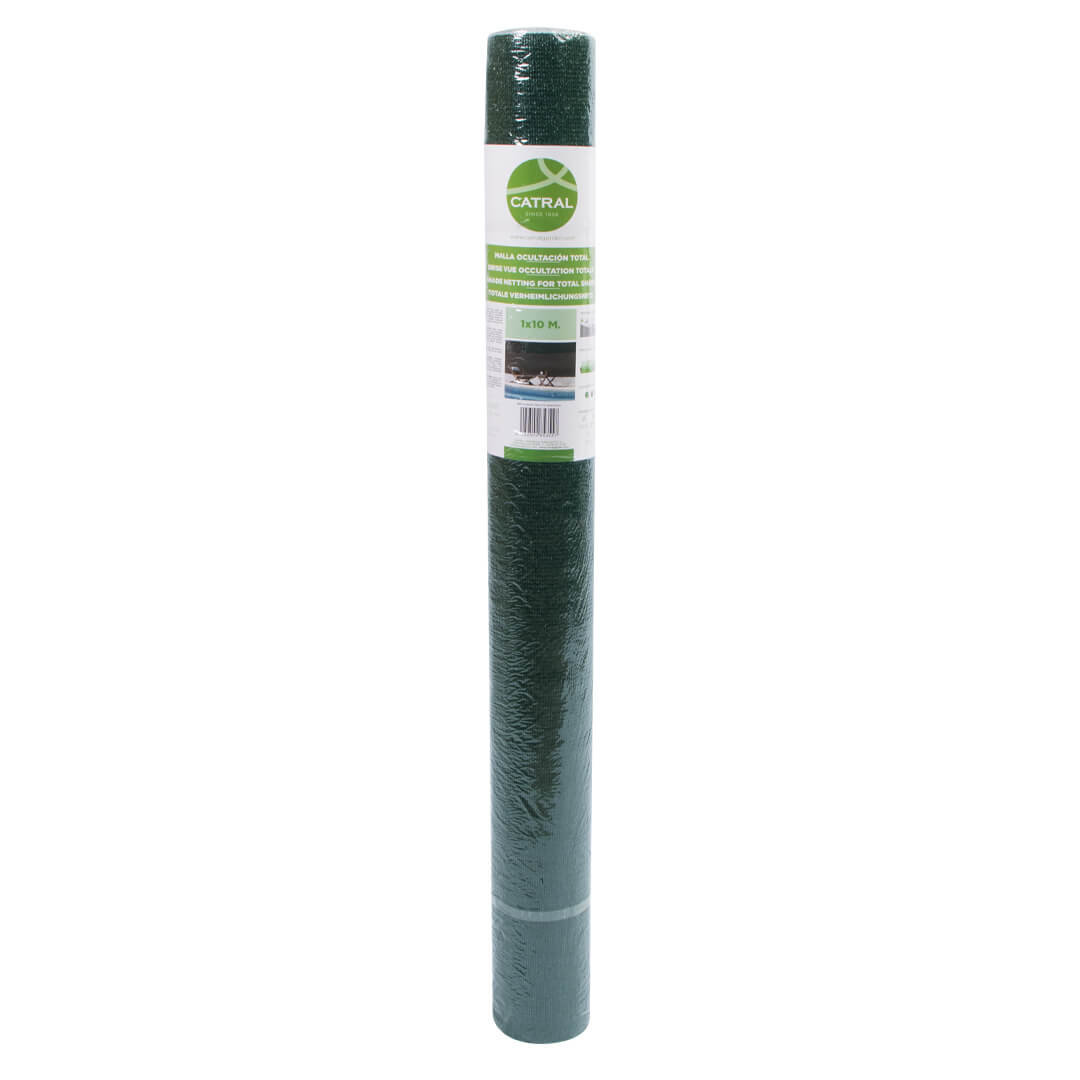 Malla De Ocultación Recynet 120 Gr 2x50 M Verde Oscuro Nortene_1