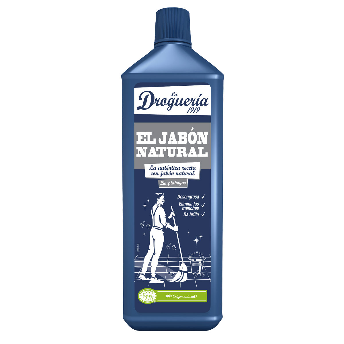 Limpiador multiusos con jabón natural botella LA DROGUERIA 1919 1 L