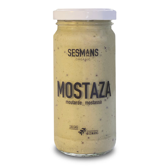 Salsa Mostaza Bio Sesmans 240ml