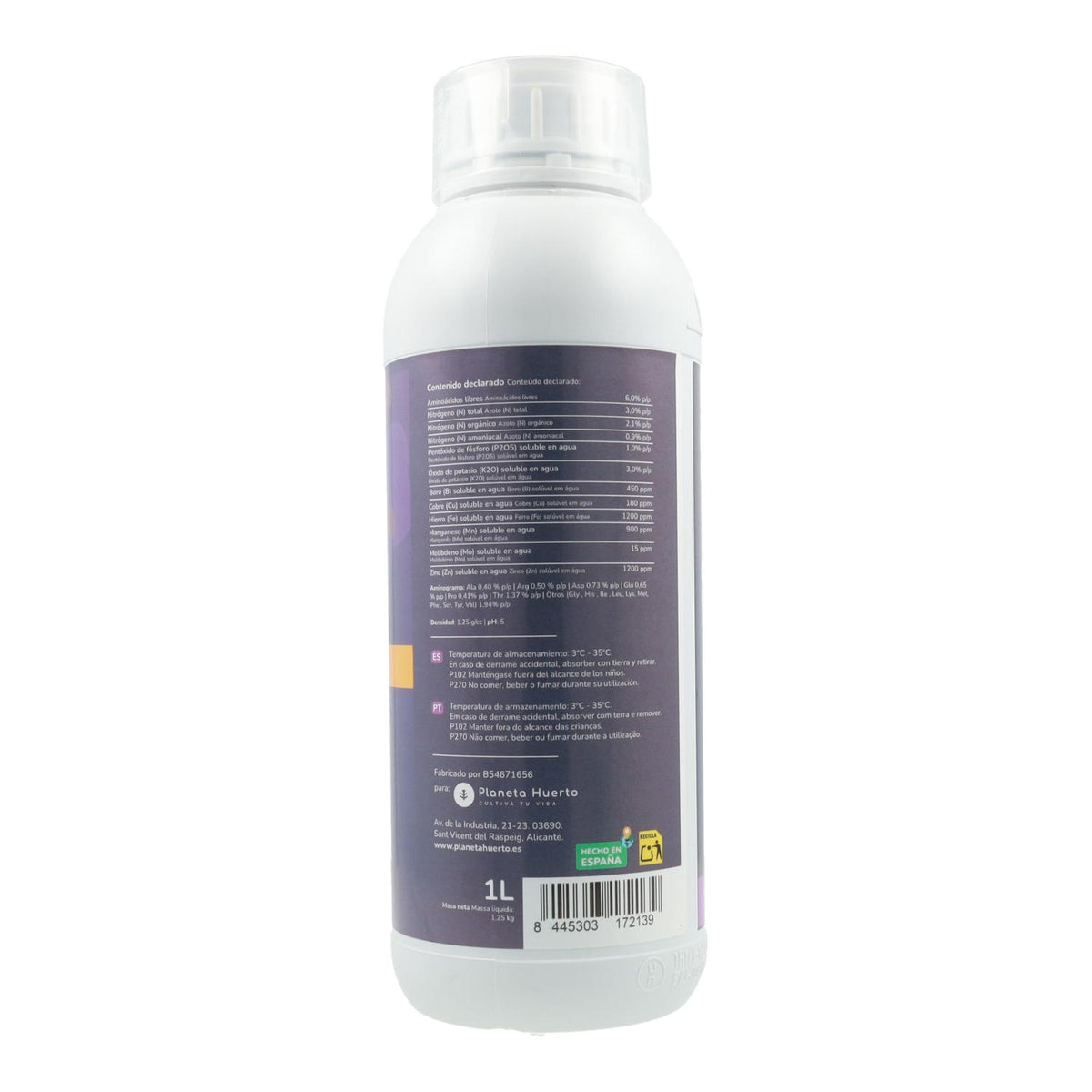 Abono Líquido Orquídeas Planeta Huerto 1 l
