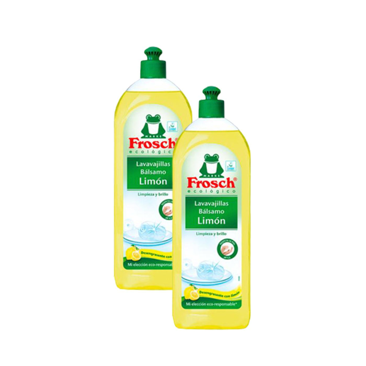 Pack 2X Lavavajillas limón Eco Frosch 750 ml