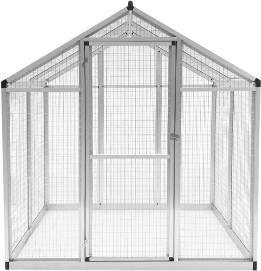 Aviario Aluminio Gaun - 182 X 178 X 195 Cm_0