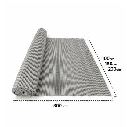 Cerramiento De Mimbre Ecológico Lop Forja Claro 1x3 M / Multicolor_2