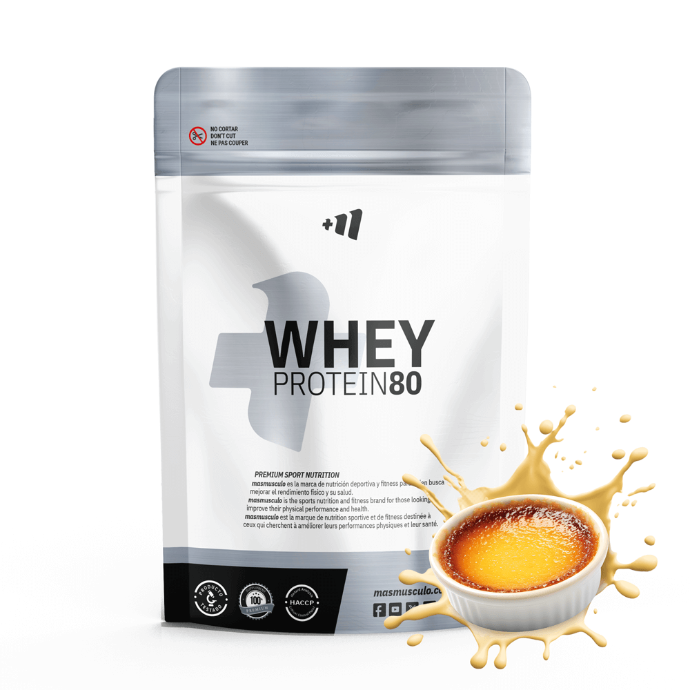 Whey Protein80 - 500g - Crema Catalana - Aumenta La Masa Muscular - Masmusculo_0