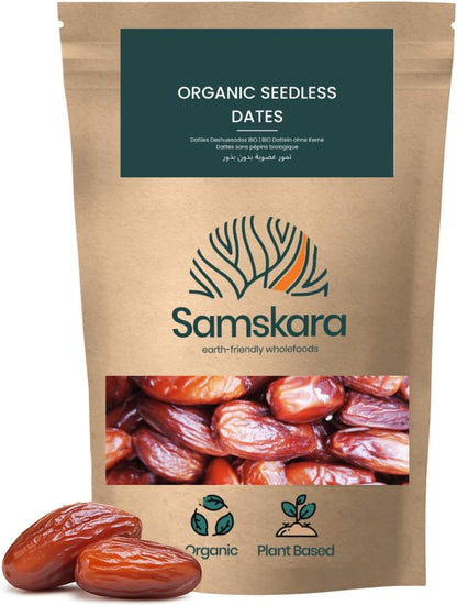 Dátiles Deglet Nour Sin Hueso Bio - 1kg | Dátiles Ecológicos Naturales, Endulzante Vegano Sin Azúcares Refinados_0