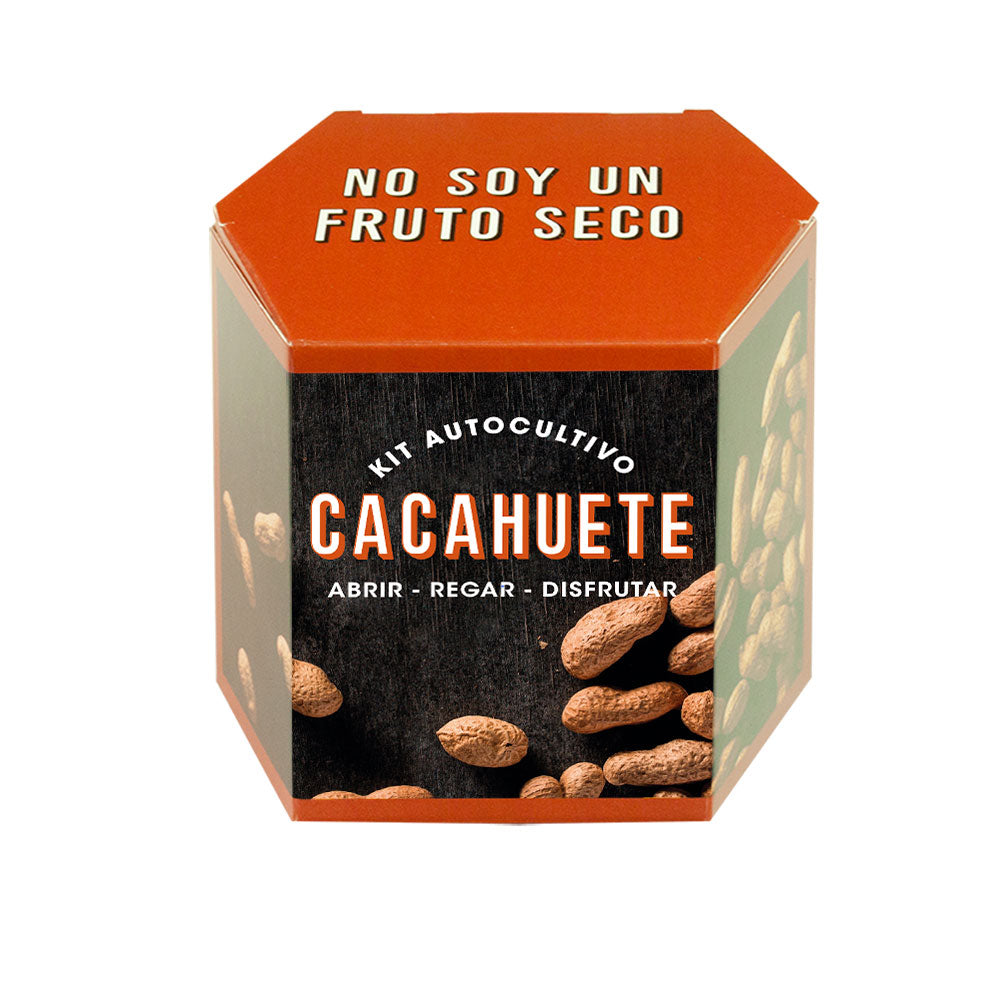 Kit Autocultivo Cacahuete | Cultiva tus Propios Peanuts en Casa | Regalo Divertido - Resetea_0