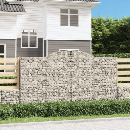 Cestas Gaviones 20 Uds Forma De Arco Hierro 300x50x160/180 Cm_1