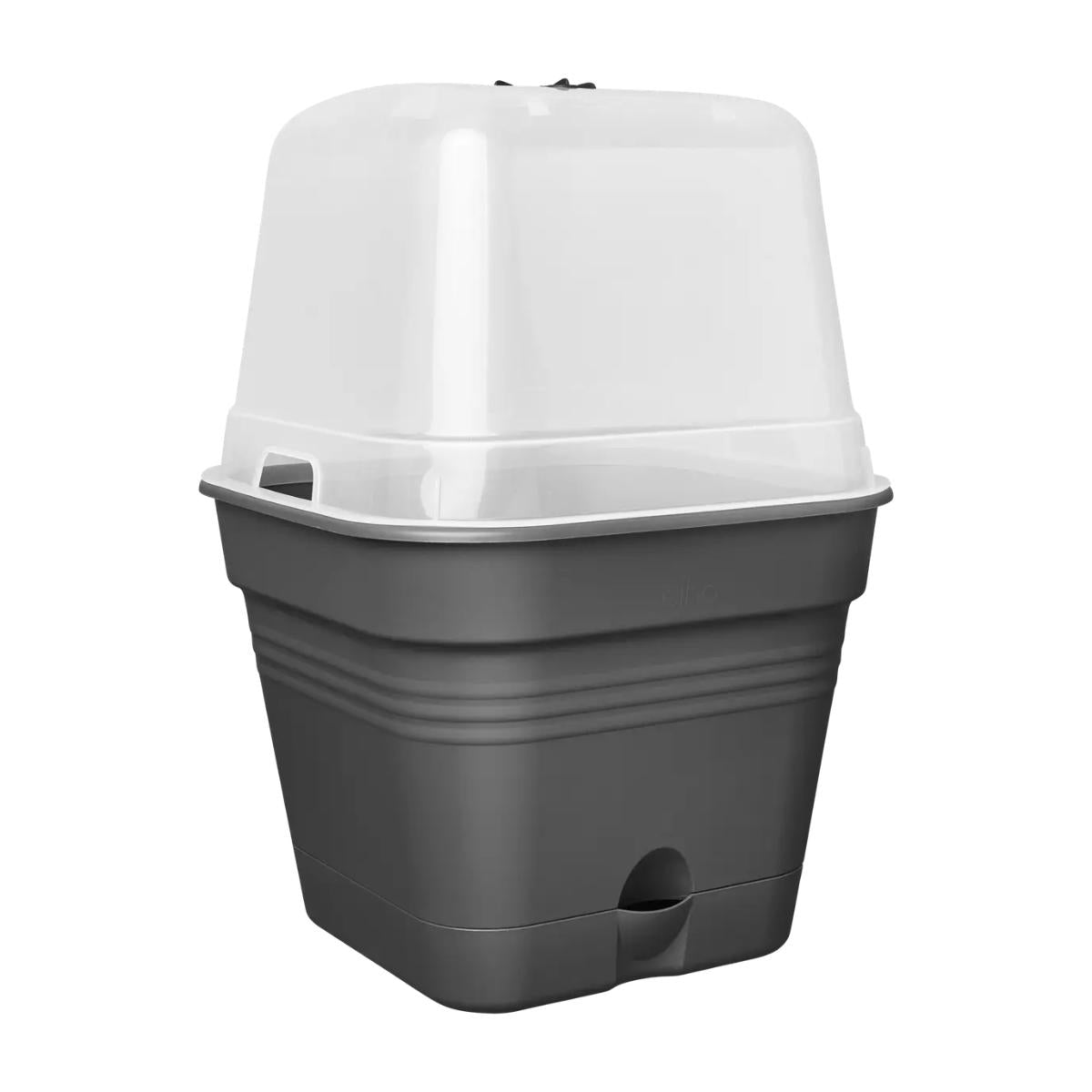 Maceta de cultivo ALLIN1 Green Basics Elho Antracita 15 cm