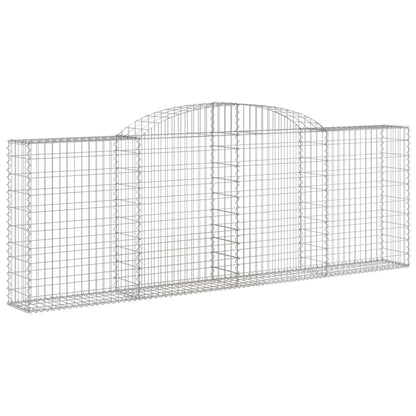 Cestas De Gaviones 30 Uds Forma Arco Hierro 300x30x100/120 Cm_2
