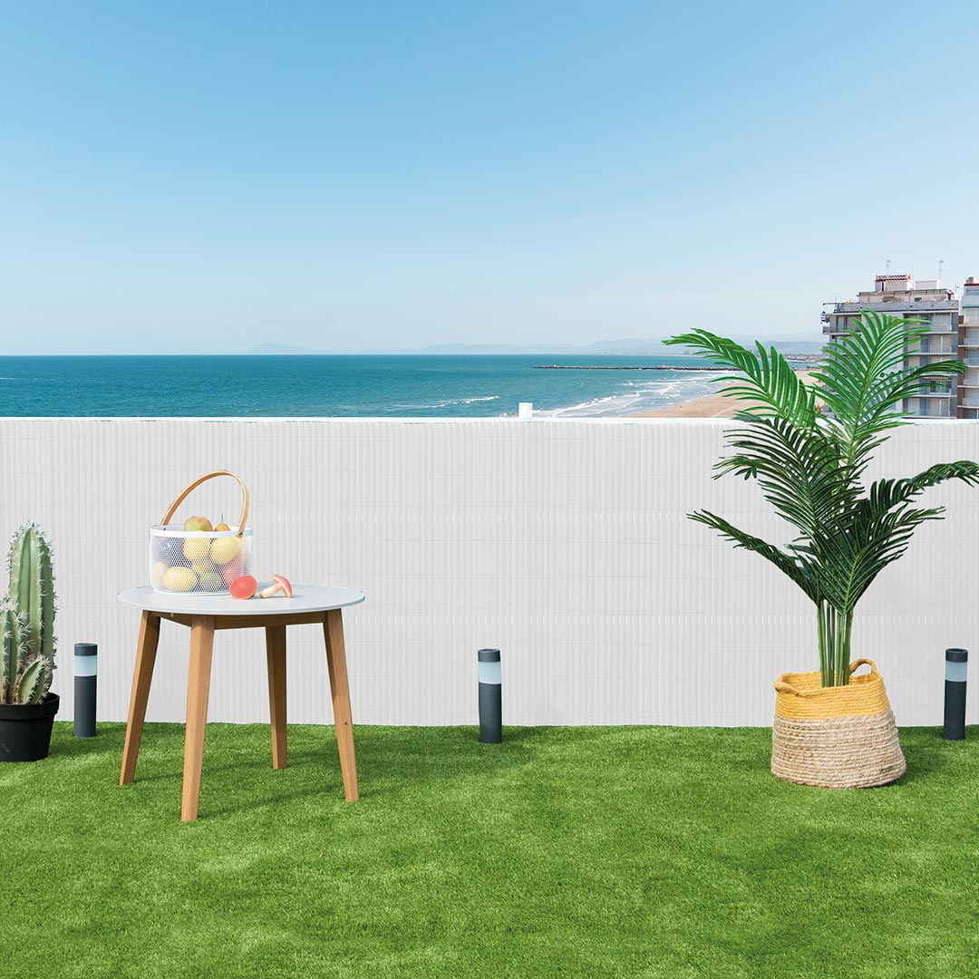 Cañizo Pvc Essential Recycane 20mm Blanco Para Cerramientos 1,8x3 M / Multicolor_2