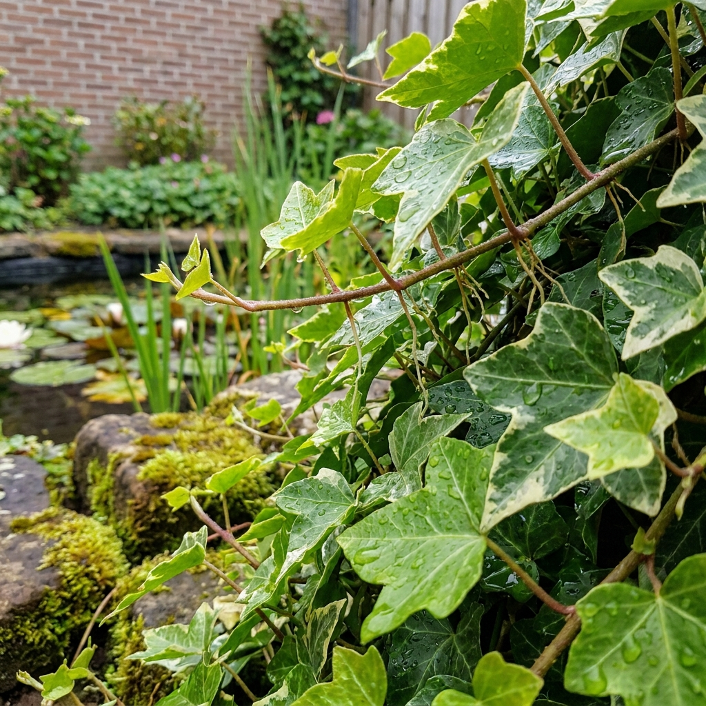 Hedera Hiedra Mixta 12 Plantas P9 - Cubresuelos Borde Estanque Sombra Resistente_2