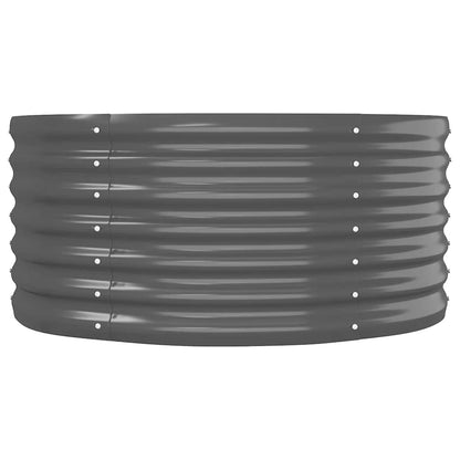 Jardinera Arriate Acero Galvanizado Antracita 620x80x36 Cm_3