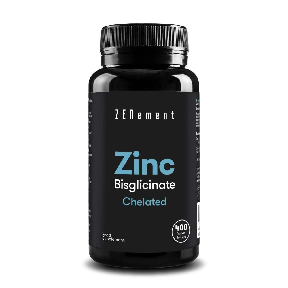 Zinc 25 mg (Bisglicinato) dosificación alta zenement 400 Comprimidos