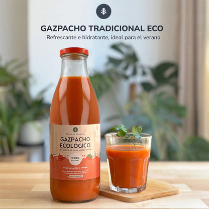 Pack 6x Gazpacho tradicional ECO con AOVE Planeta Huerto 1L