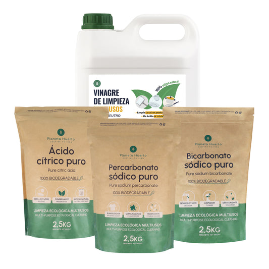 Pack limpieza Eco Zero Waste XL Planeta Huerto