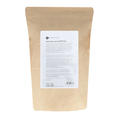 Almendra natural con piel ECO Planeta Huerto 1 kg