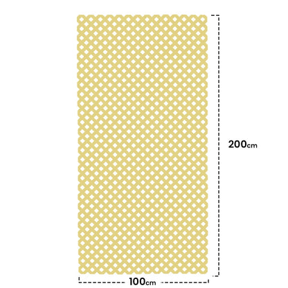 Celosía Pvc 18mm Caña - Decoración Y Privacidad Para Tu Jardín - 0,8x1,2 M - Multicolor_1