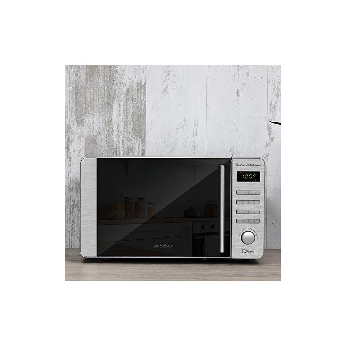 Microondas Proclean 5120 Inox. 700 W, Grill 800 W, Capacidad 20 L, Revestimiento Ready2clean Para Mejor Limpieza, Tecnología 3dwave, 8 Programas, Di_2