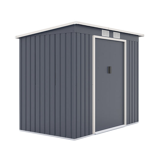 Caseta Metálica Estándar Gris Para Exterior E Interior - 2,13x1,73x1,3 M - Multicolor_0