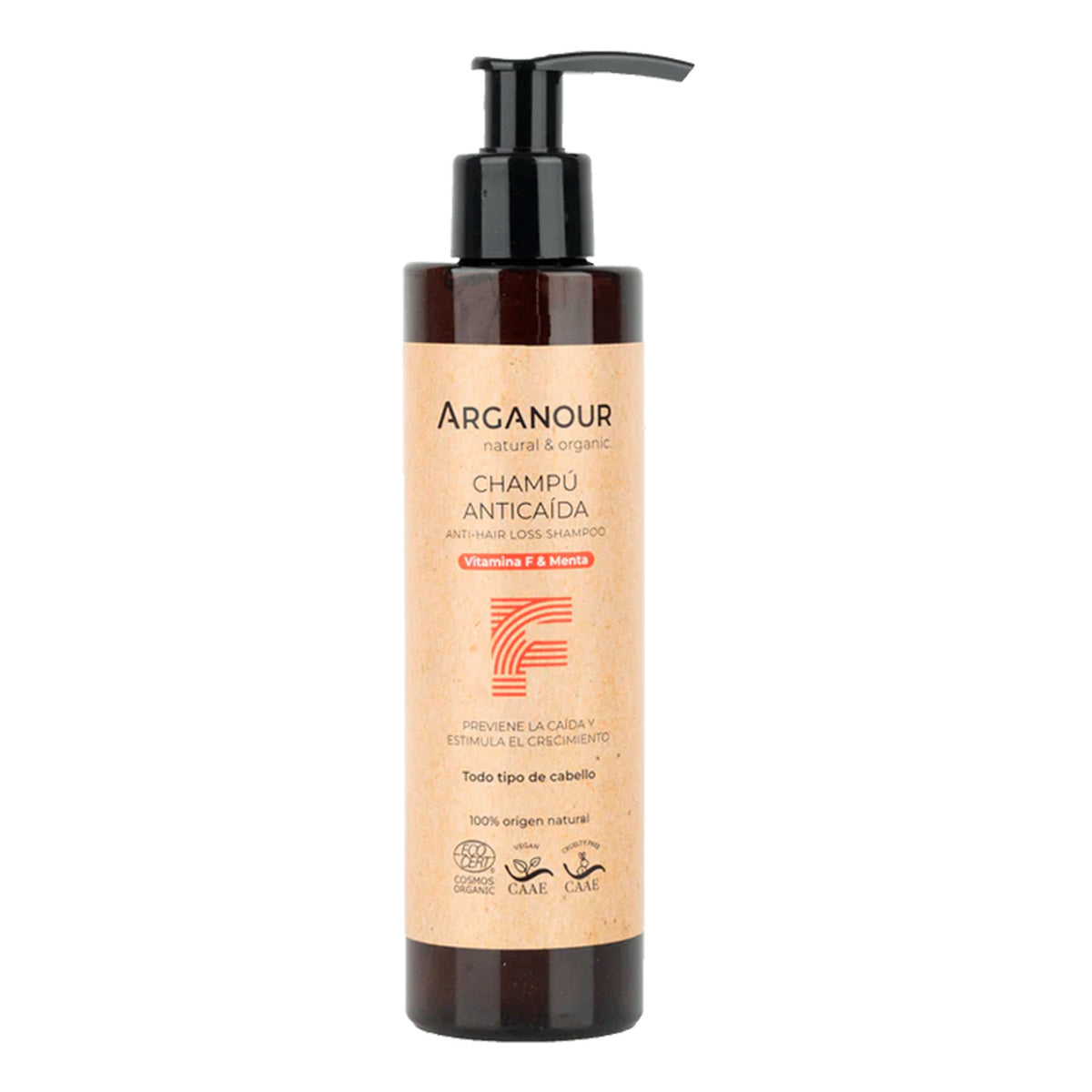 Champú anticaída sin sulfatos, Arganour, 200ml