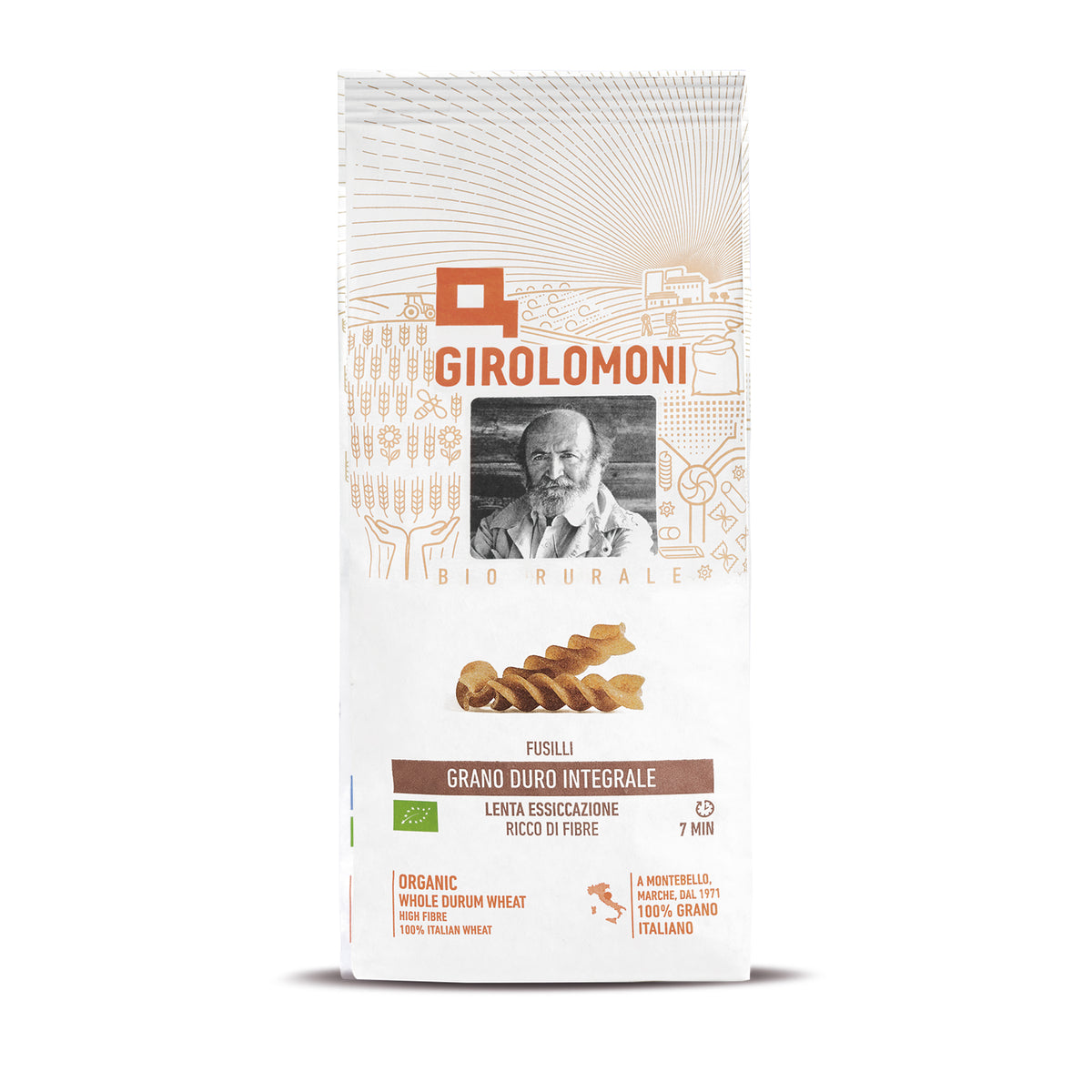 Fusilli integral bio Girolomoni 500g