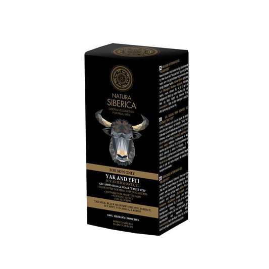 Yak y Yeti  Gel glacial después del afeitado Natura Sibérica, 150 ml