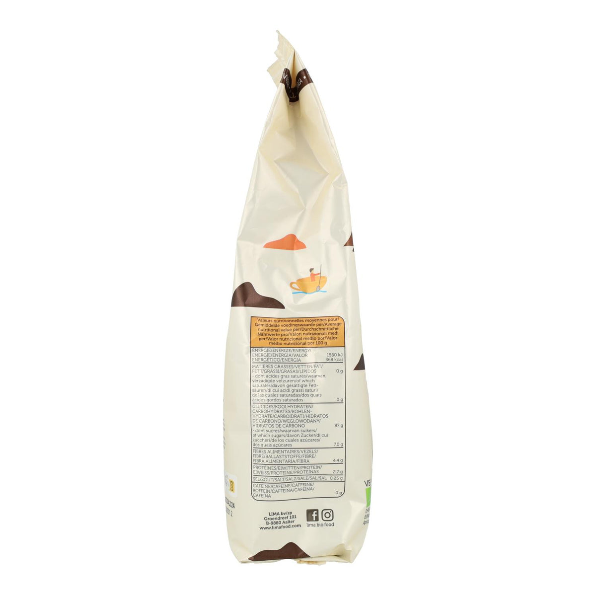 Café de Cereales Yannoh Instantáneo ECO Lima, 250 g