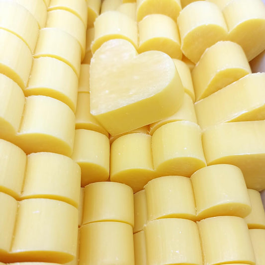25 Jabones Aromáticos Con Forma De Corazón - Detalle Para Invitados De Eventos - Jabón Glicerina Con Aroma A Pomelo_0