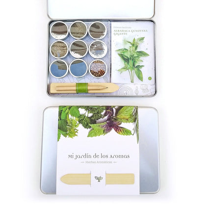 Mi jardín de los aromas Colección de semillas aromáticas