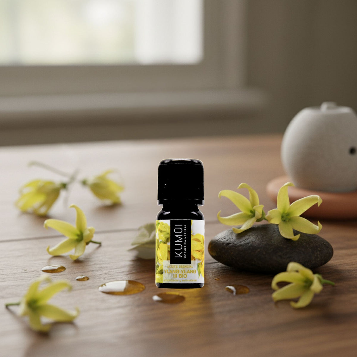 Aceite Esencial De Ylang Ylang Iii Bio - Equilibrio Emocional Y Estimulante KUMUI 10ml_1