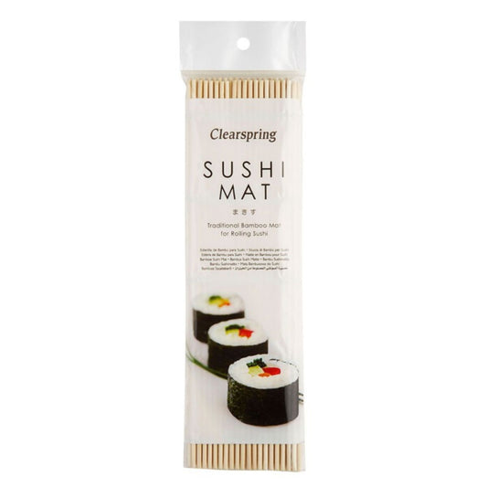 Esterilla de Bambú para preparar Sushi 1/U Clearspring