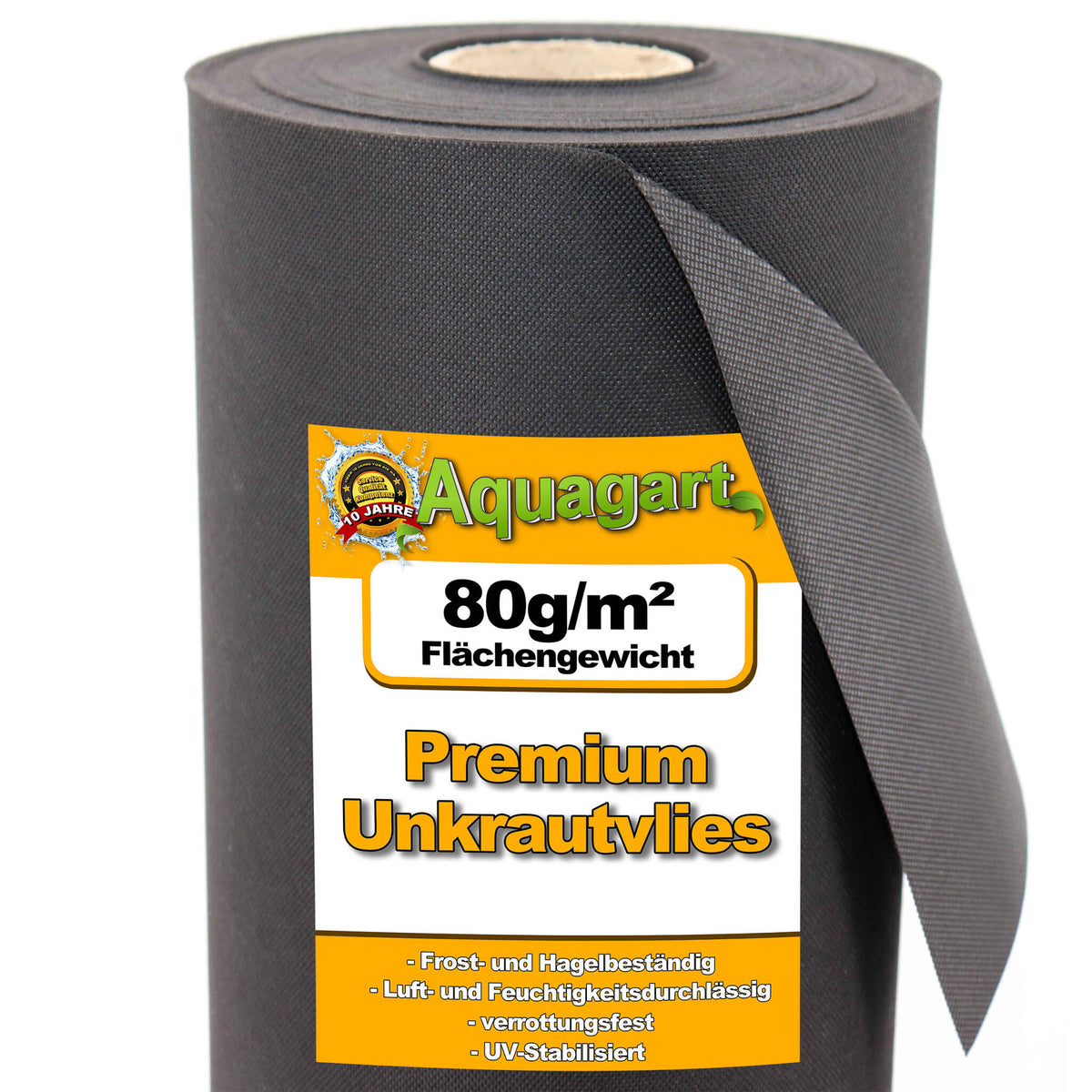 72m² Vellón De Jardín Vellón Para Malas Hierbas Vellón Para Mantillo 80 G 1,6 M De Ancho_0
