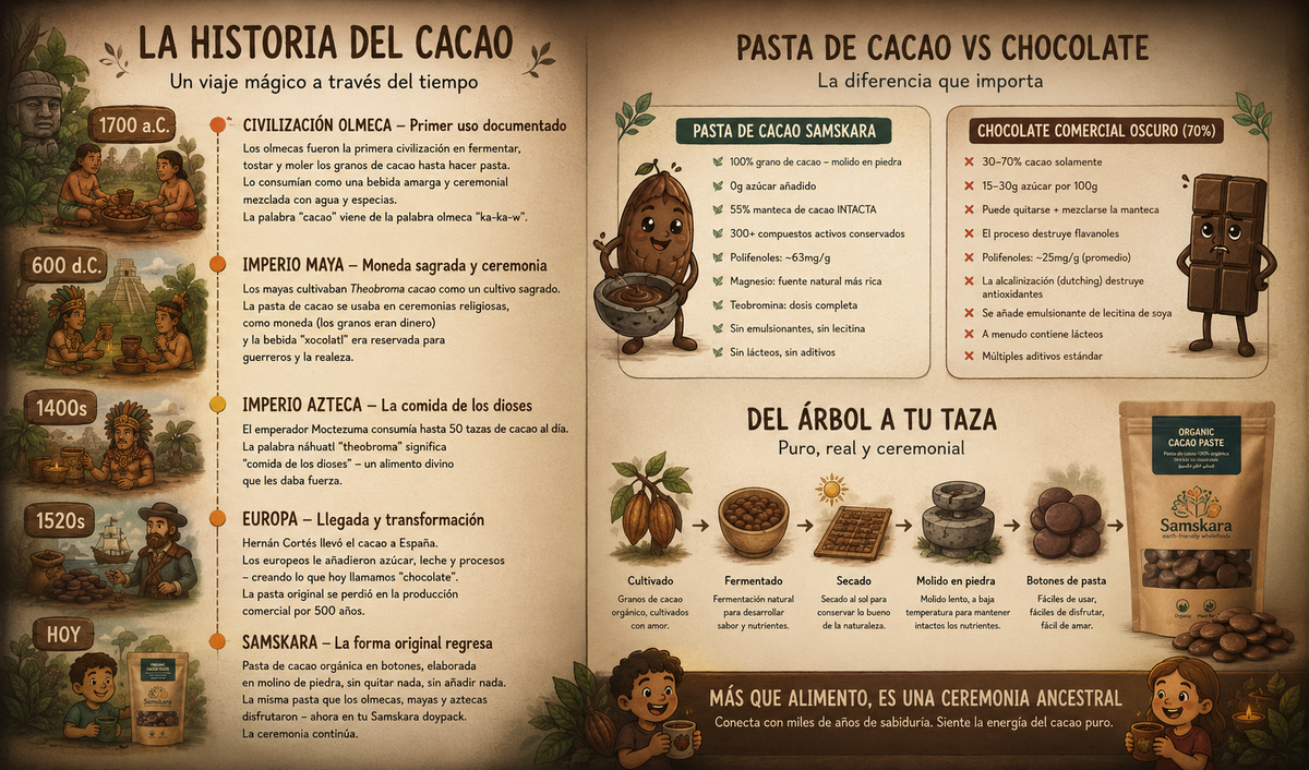 Pasta De Cacao Licor Bio - 4kg (1kg Envase Retail + 3kg Bolsa Granel De Recarga) | Cacao Puro Ecológico Vegano_5