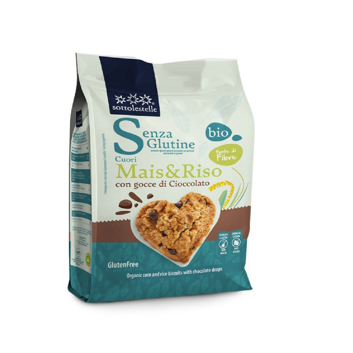 Galleta Vegana con Chips de Chocolate Sin gluten Sotto 250g