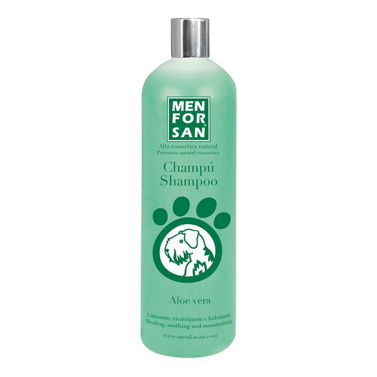 Champú Para Mascotas Menforsan Perro Aloe Vera 1 L_0