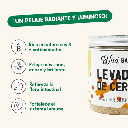 Levadura de Cerveza Suplemento para mascotas Wild Balance 90 g