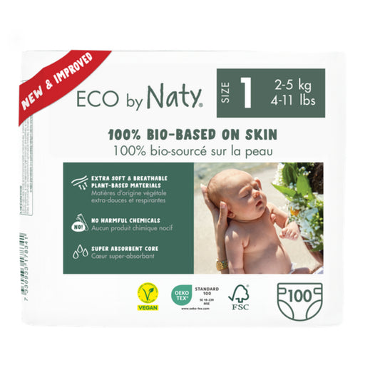 Pañal Nº 1 2-5 kg Naty 25 Uds