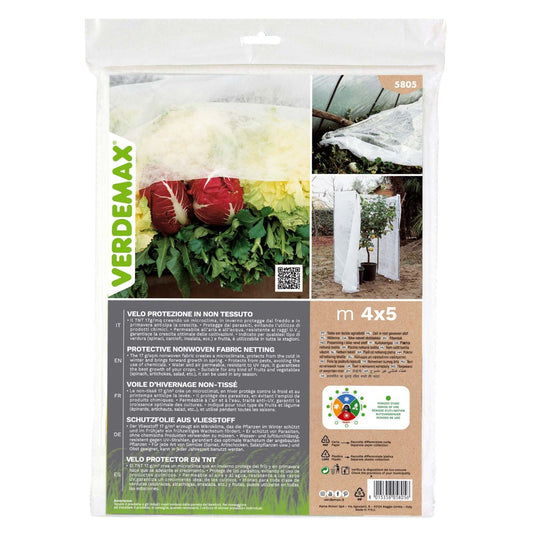Tela protección de cultivos antiheladas Verdemax 4 x 5 m