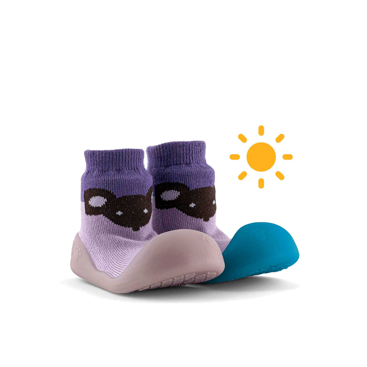 Zapatos De Bebé Que Cambian De Color Con La Luz Del Sol Lilac Mouse Bigtoes Chameleon M (20)_0