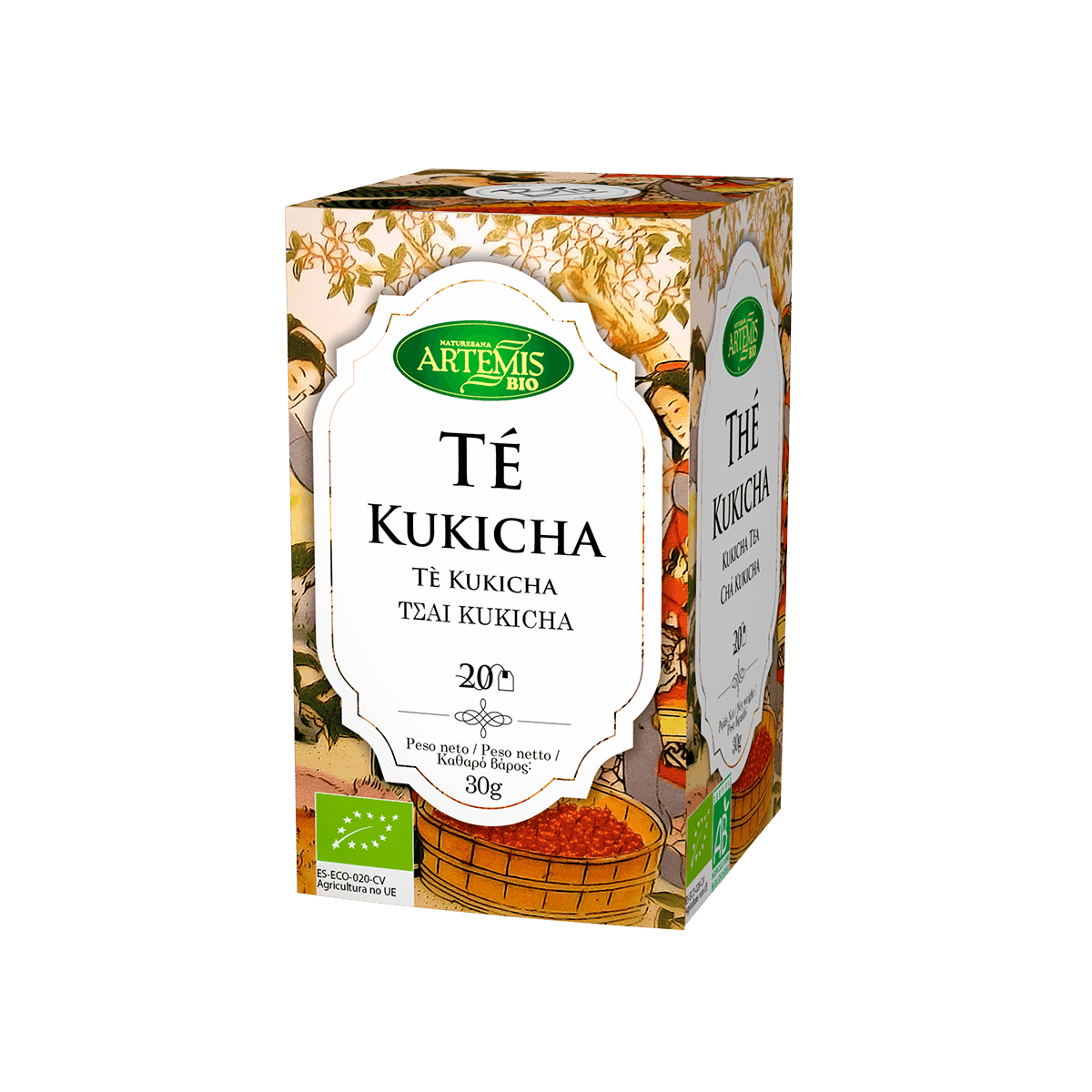 Té Kukicha Artemis Bio 20 bolsitas